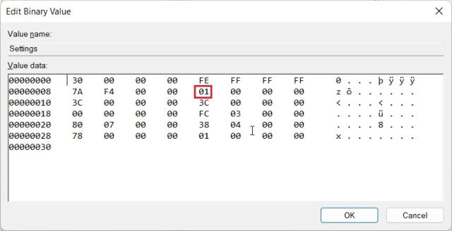 3. విండోస్ 11లో టాస్క్బార్ను పైకి లేదా వైపుకు తరలించండి